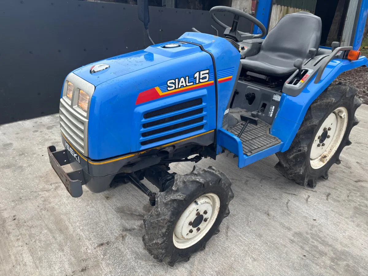 Iseki sial 15 compact tractor - Image 4