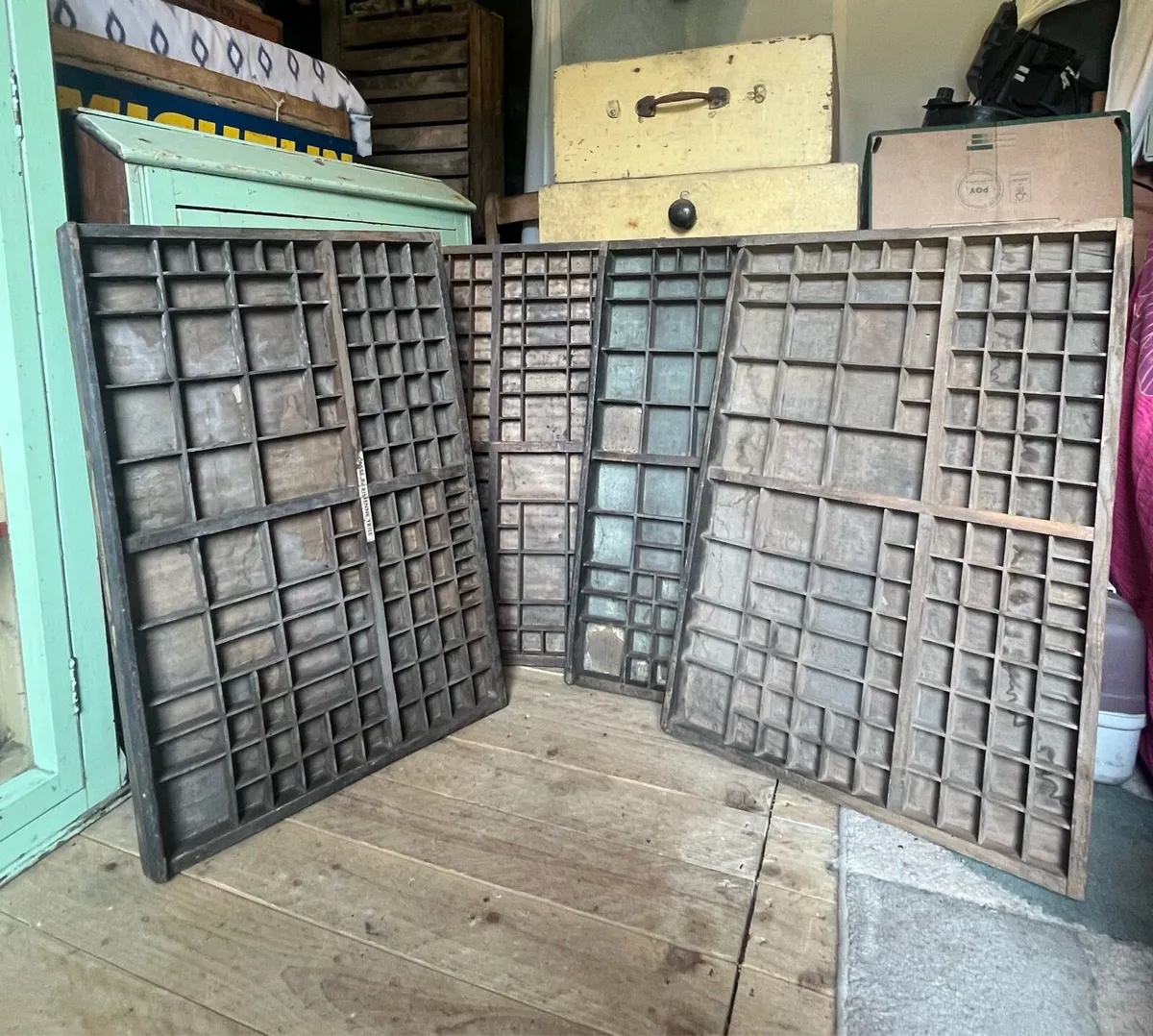 Old Printers Trays - Image 1