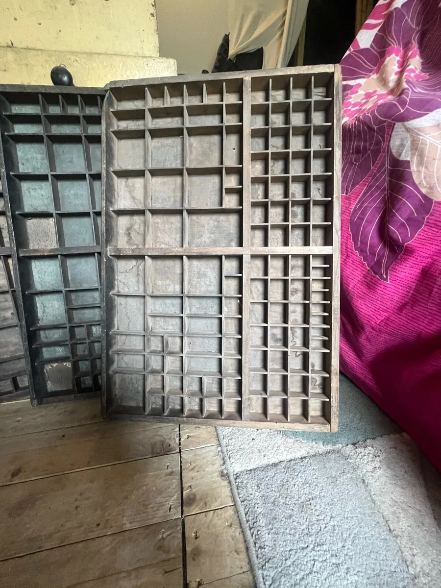Old Printers Trays - Image 4