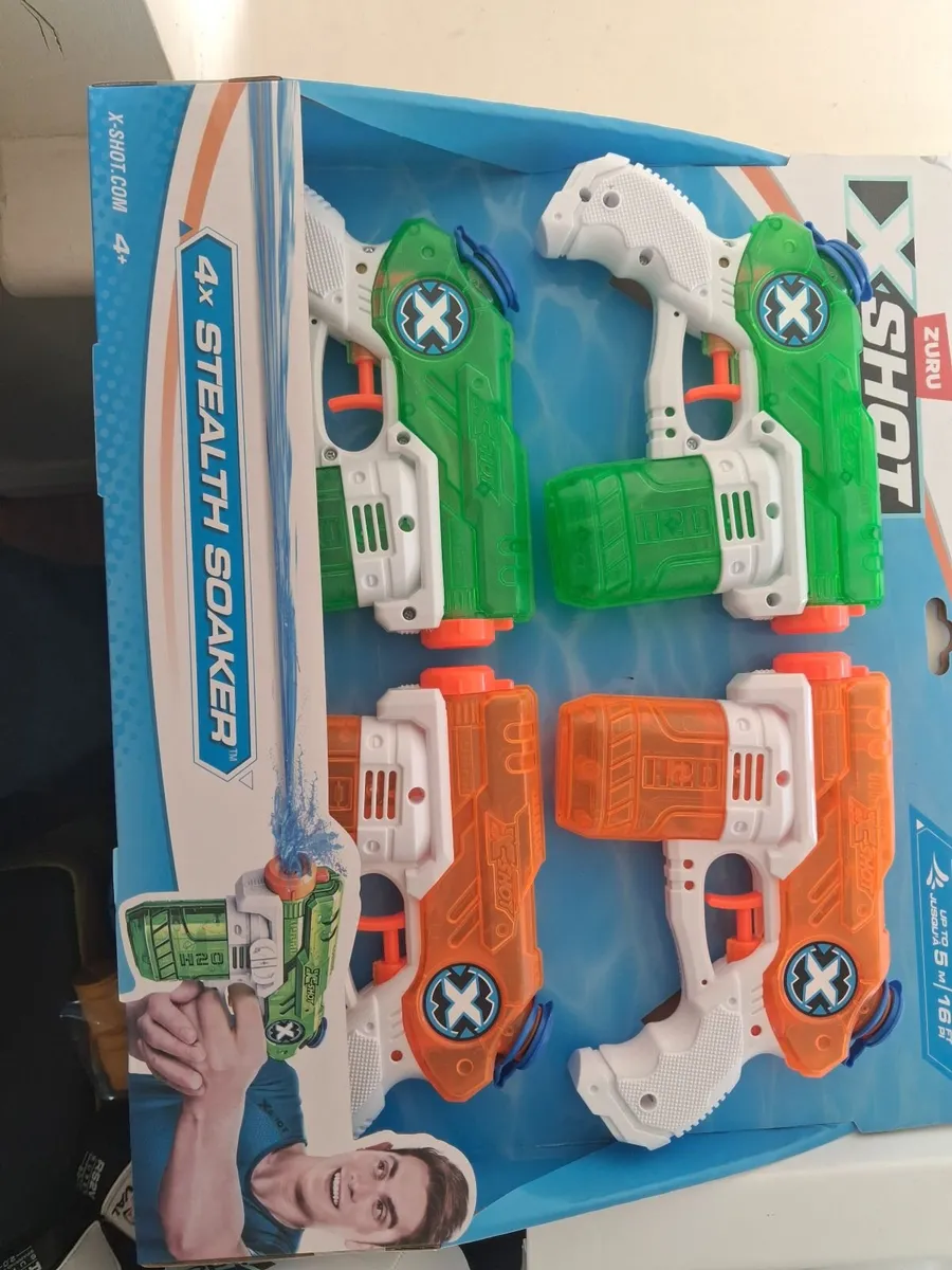 Toy guns,drone and board game - Image 4