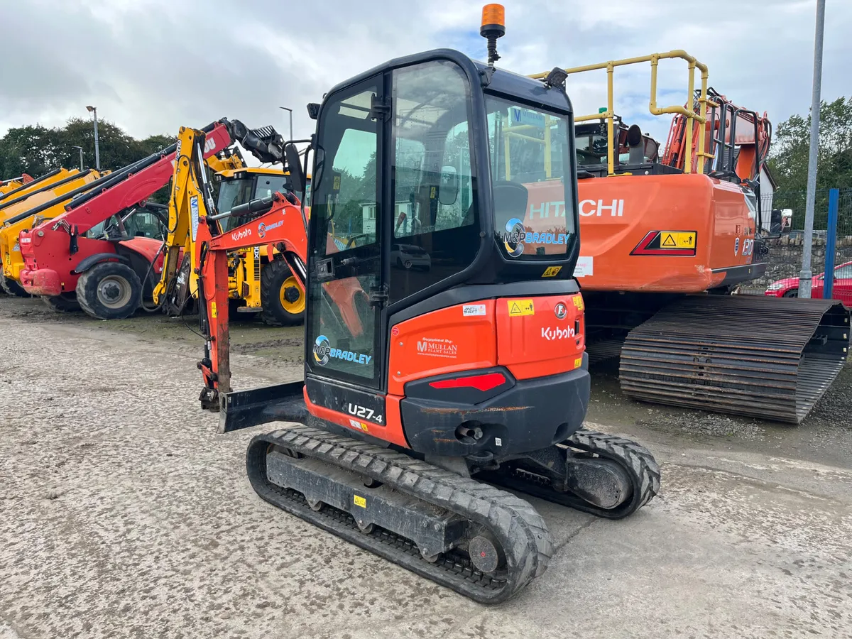 2022 Kubota U27 Only 3929Hrs - MULLANS - Image 3