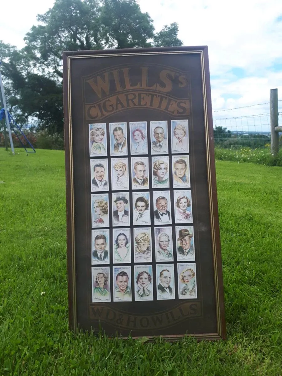 Wills Cigs Ad Display Sign - Image 1