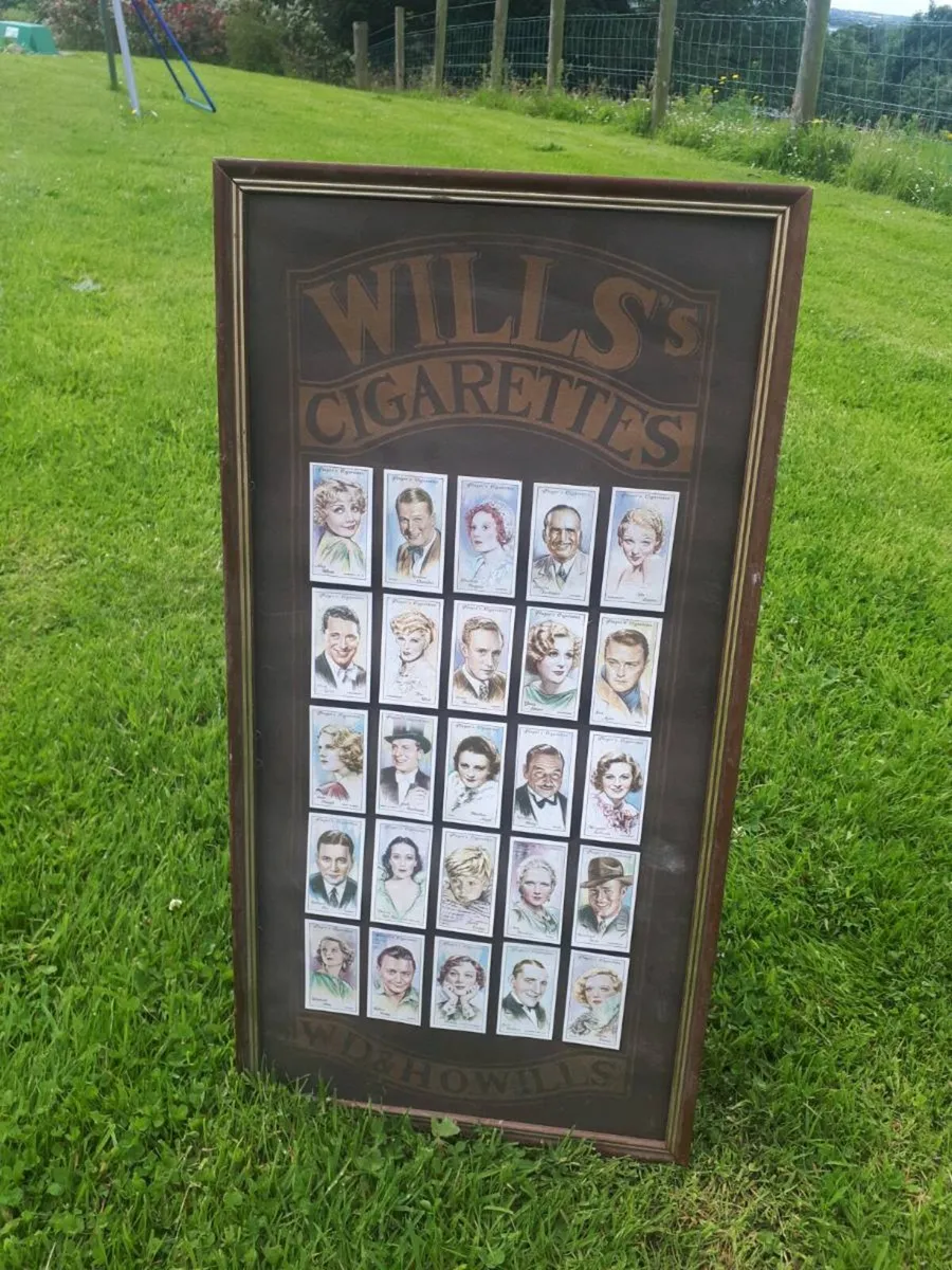 Wills Cigs Ad Display Sign - Image 2