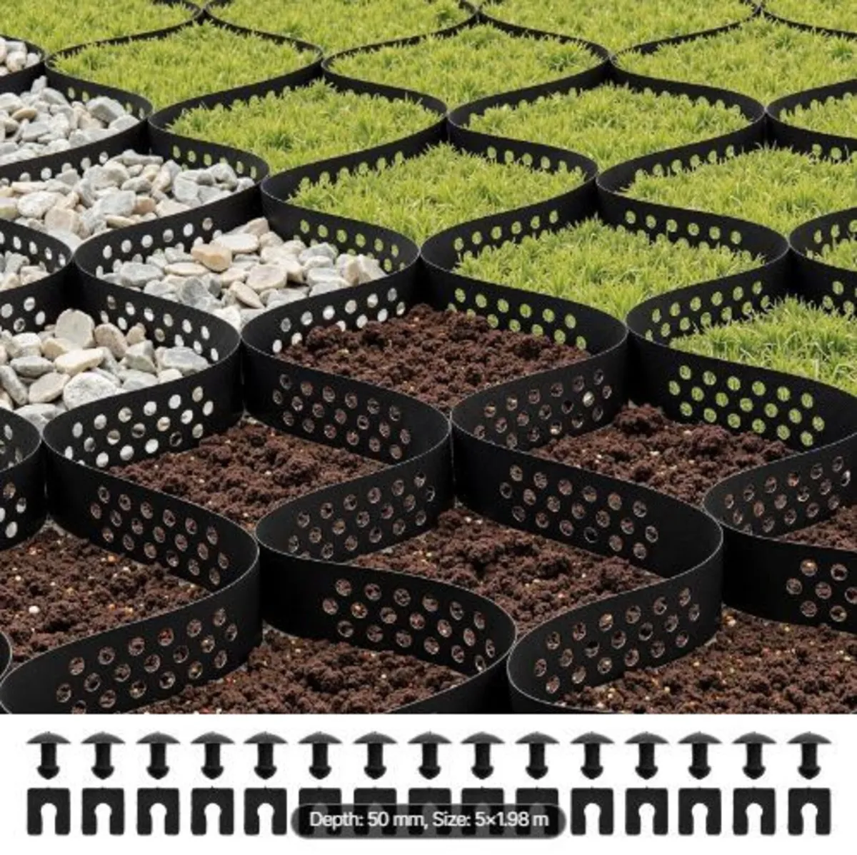 Gravel Grid, 2 Inch Depth, 16.4 x 6.5 FT - Image 2