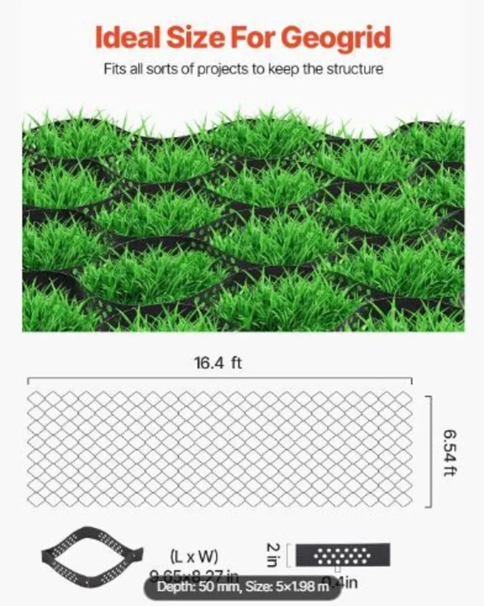 Gravel Grid, 2 Inch Depth, 16.4 x 6.5 FT - Image 3