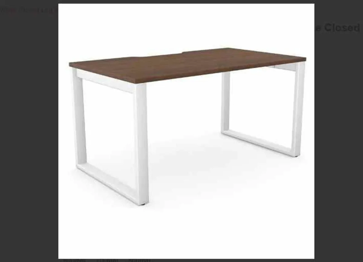 Switch Single Straight Desk with Closed Leg - Image 2