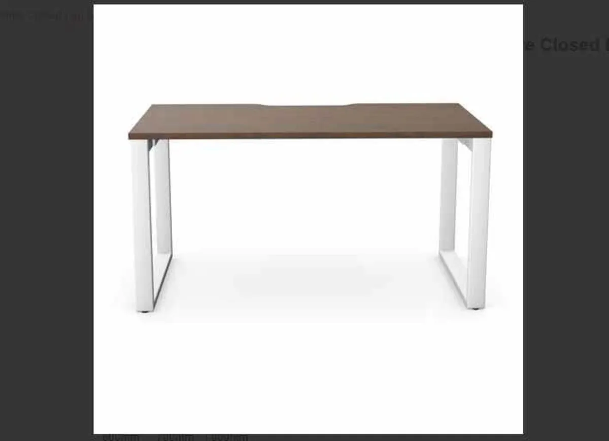 Switch Single Straight Desk with Closed Leg - Image 3