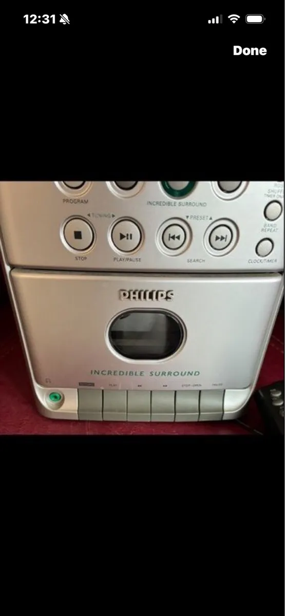 Philips CD/MP3/ Cassette Radio Player - Image 4
