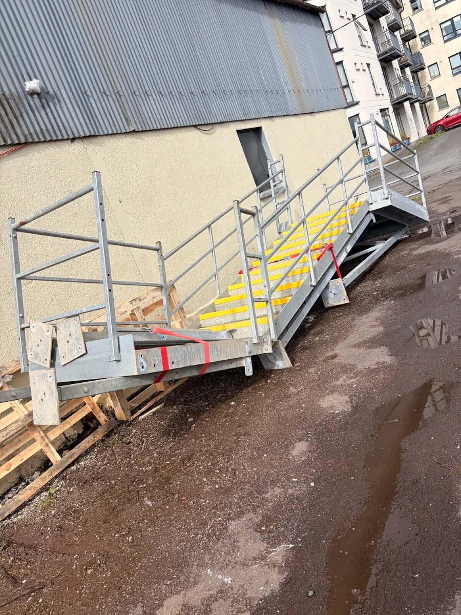 Galvanised Stairs - Image 1