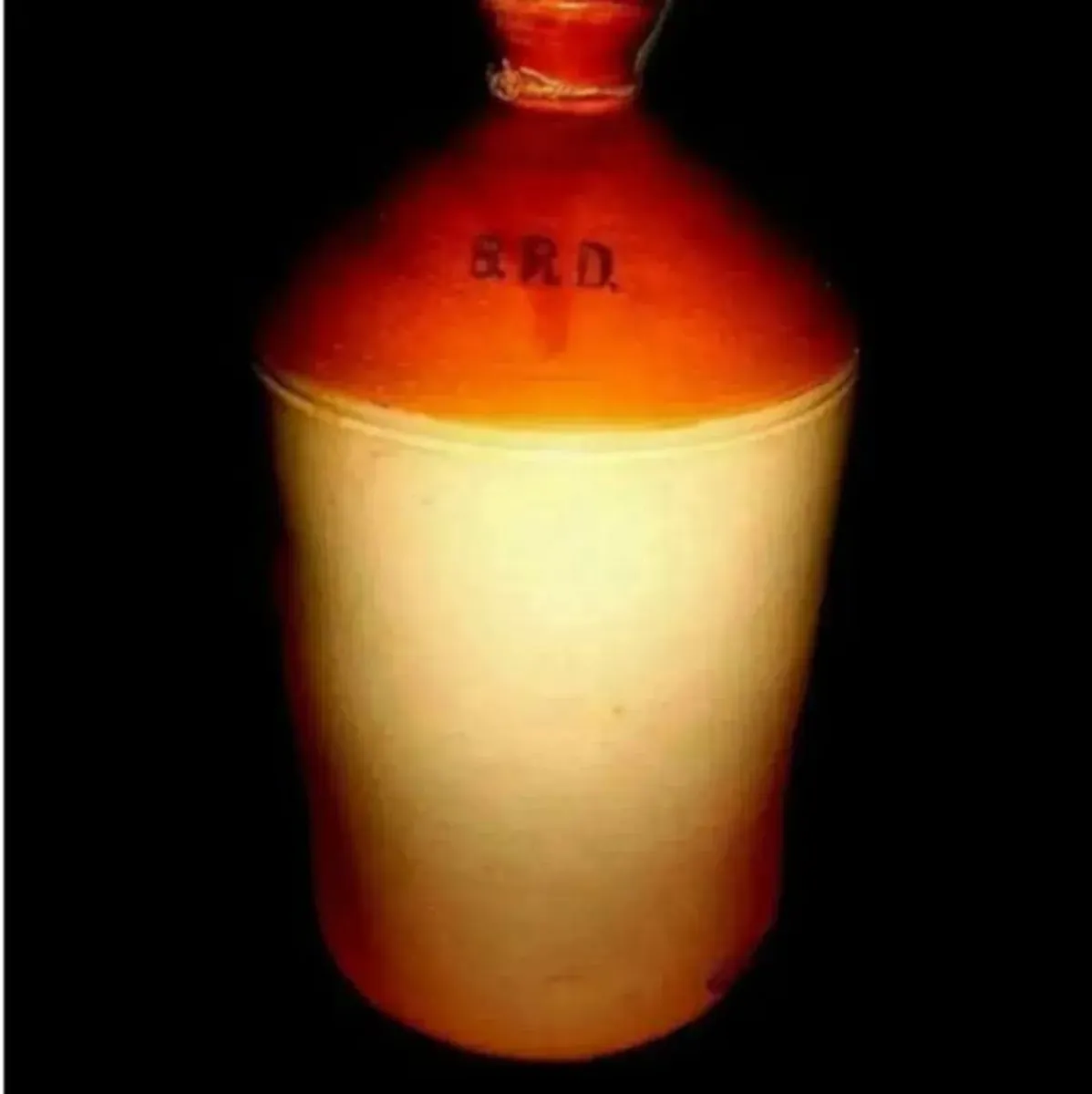 WW1 Officers Rum Jar - Image 2
