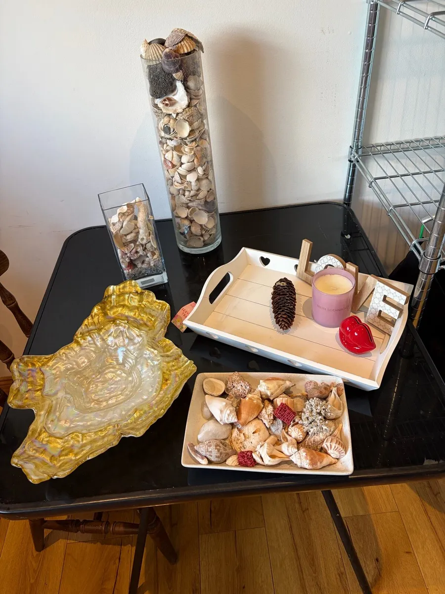 shells and vase decorations bundle - Image 1