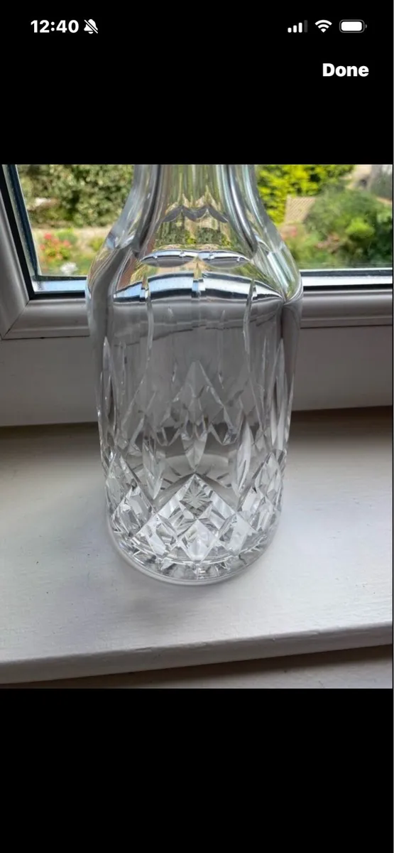 Vintage Waterford Crystal Lismore Decanter - Image 2