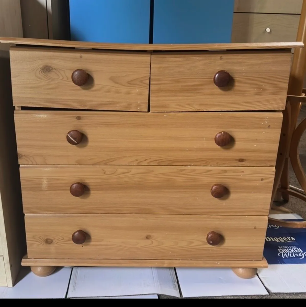 Wooden Chest of Drawers - Image 1