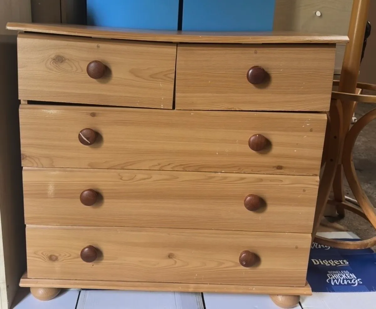 Wooden Chest of Drawers - Image 2