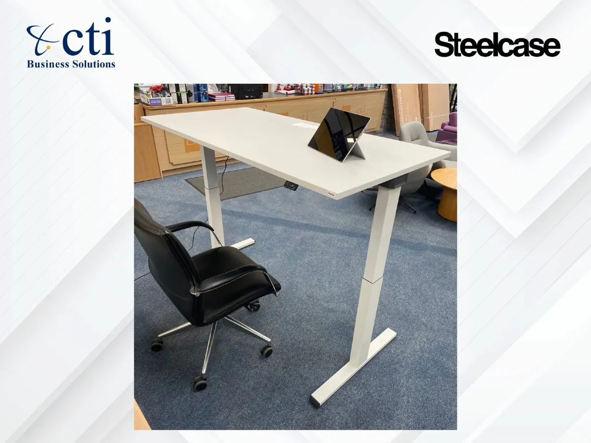 20 x Steelcase Migration Electric Sit Stand Desks - Image 4