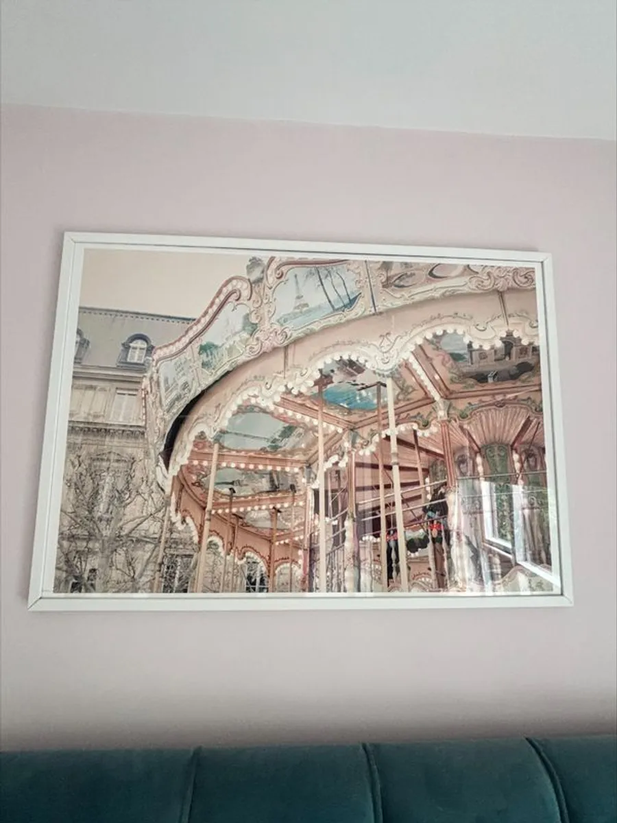 Paris Print Set and Gold Skyline 3 Piece Set - Image 4