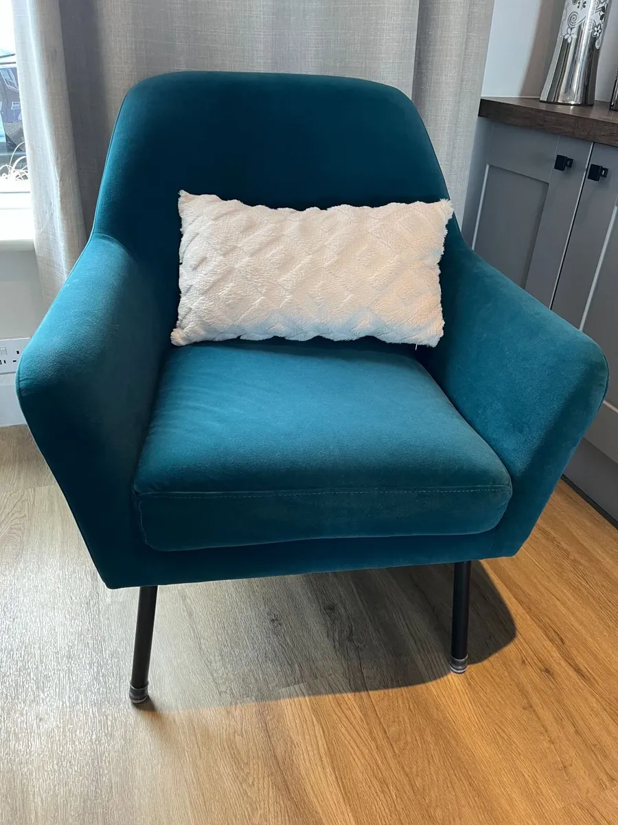 Marks & Spencer Freya Velvet Armchair - Image 1