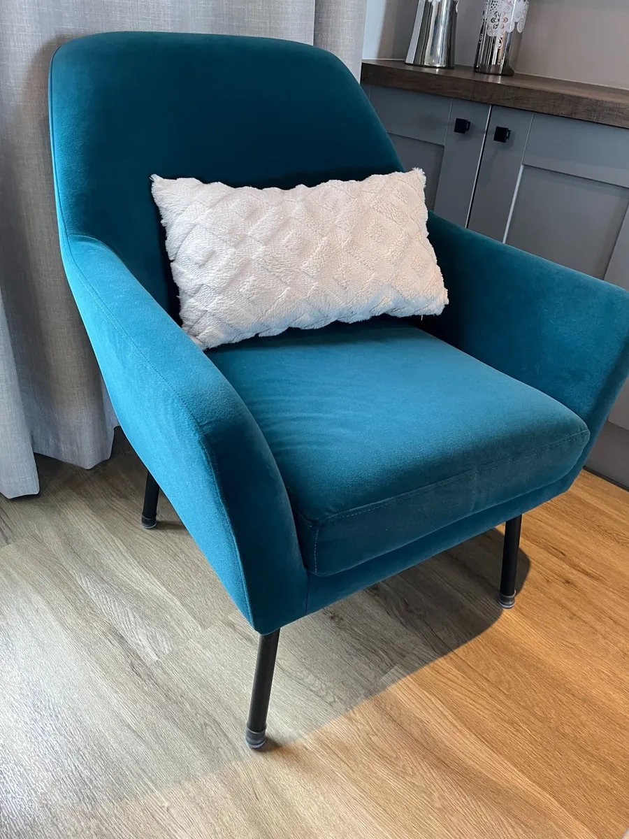 Marks & Spencer Freya Velvet Armchair - Image 4
