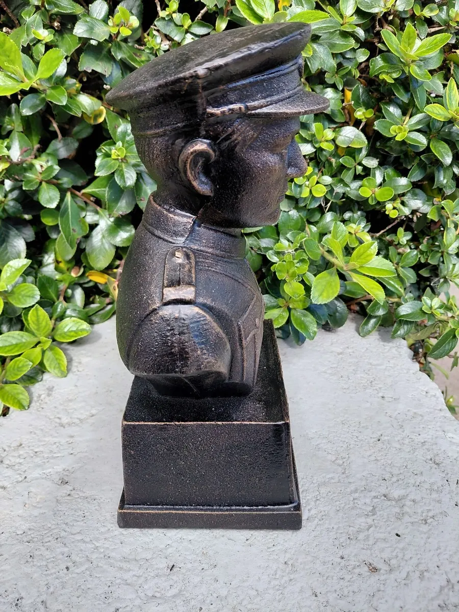 Bronzed Metal Michael Collins Bust Heavy, Quality - Image 4