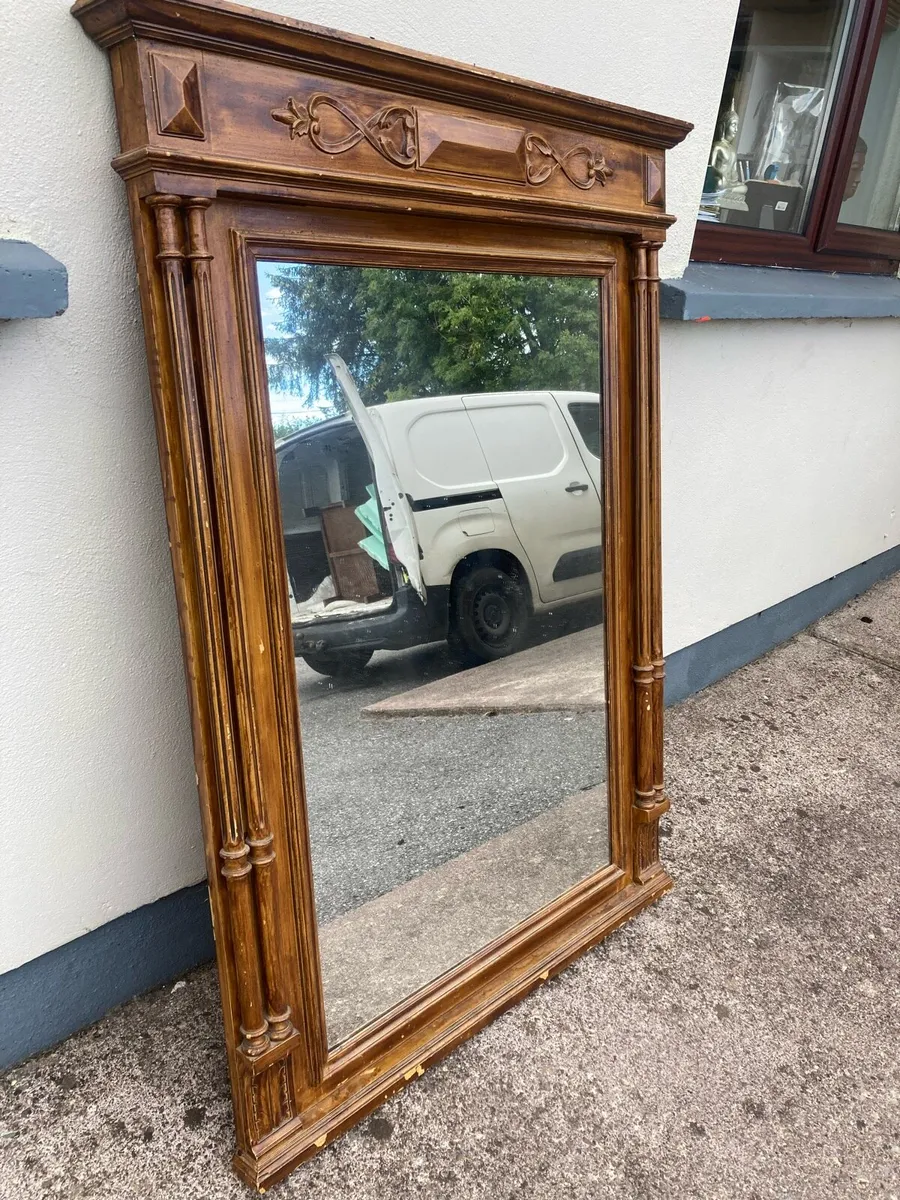 Antique mirror - Image 1