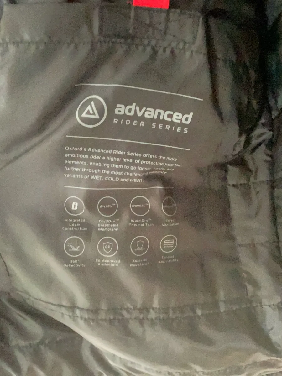 Oxford Mondial Advanced Clothing & Knox back guard - Image 4
