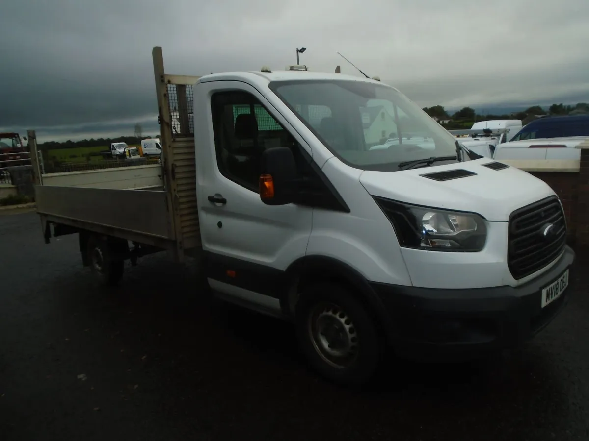 2018 Ford Transit 350 ALLOY DROPSIDE - Image 1