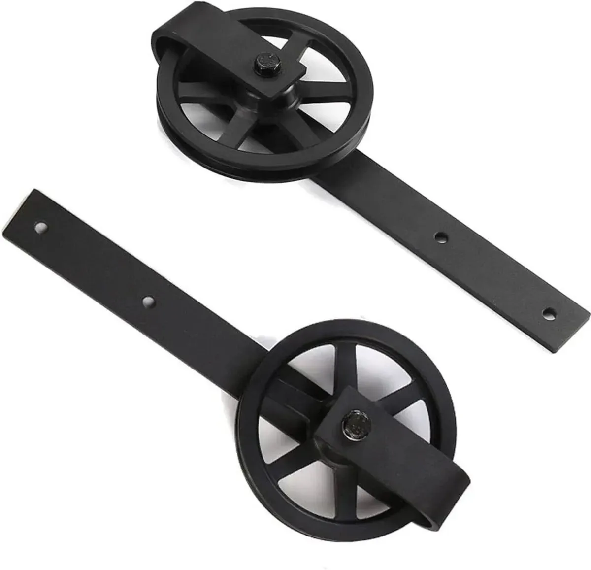 Double Sliding Barn Door Rail Hardware 10FT - Image 3