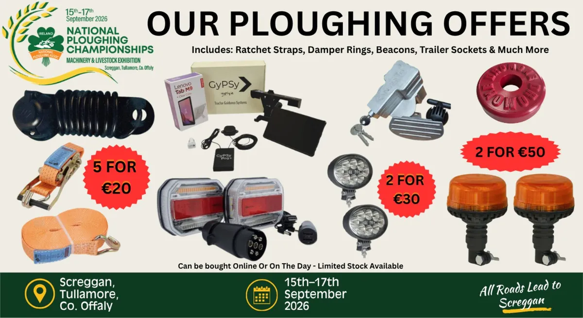 CLARKE MACHINERY PLOUGHING OFFERS 2026 ! - Image 1