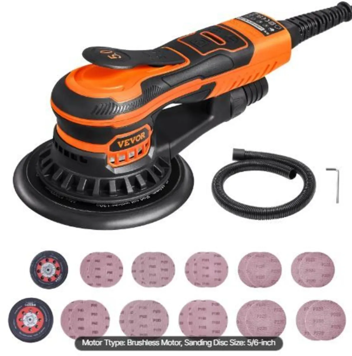 Random Orbital Sander 5 & 6-Inch, 350W - Image 3