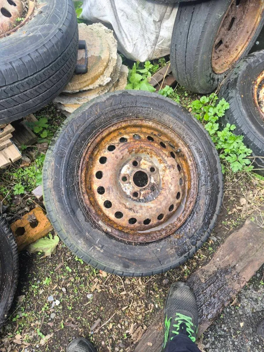 VW T4 Transporter Steel Wheels x 5 - Image 4