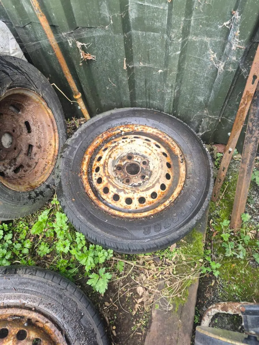 VW T4 Transporter Steel Wheels x 5 - Image 1