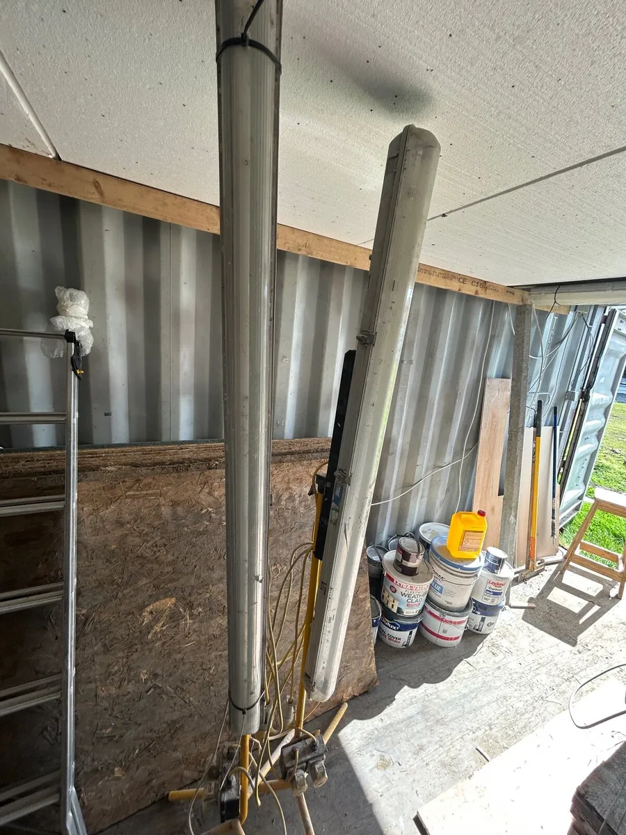 110v lights and stands - Image 1
