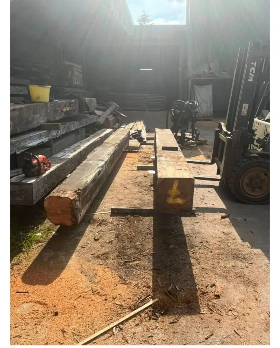 🌿 Premium Reclaimed Beams – Available at Cavan Fl - Image 2