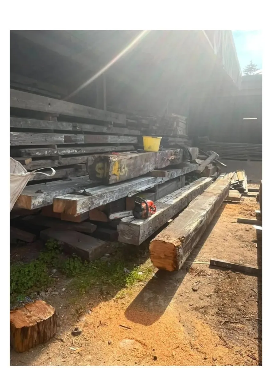 🌿 Premium Reclaimed Beams – Available at Cavan Fl - Image 3