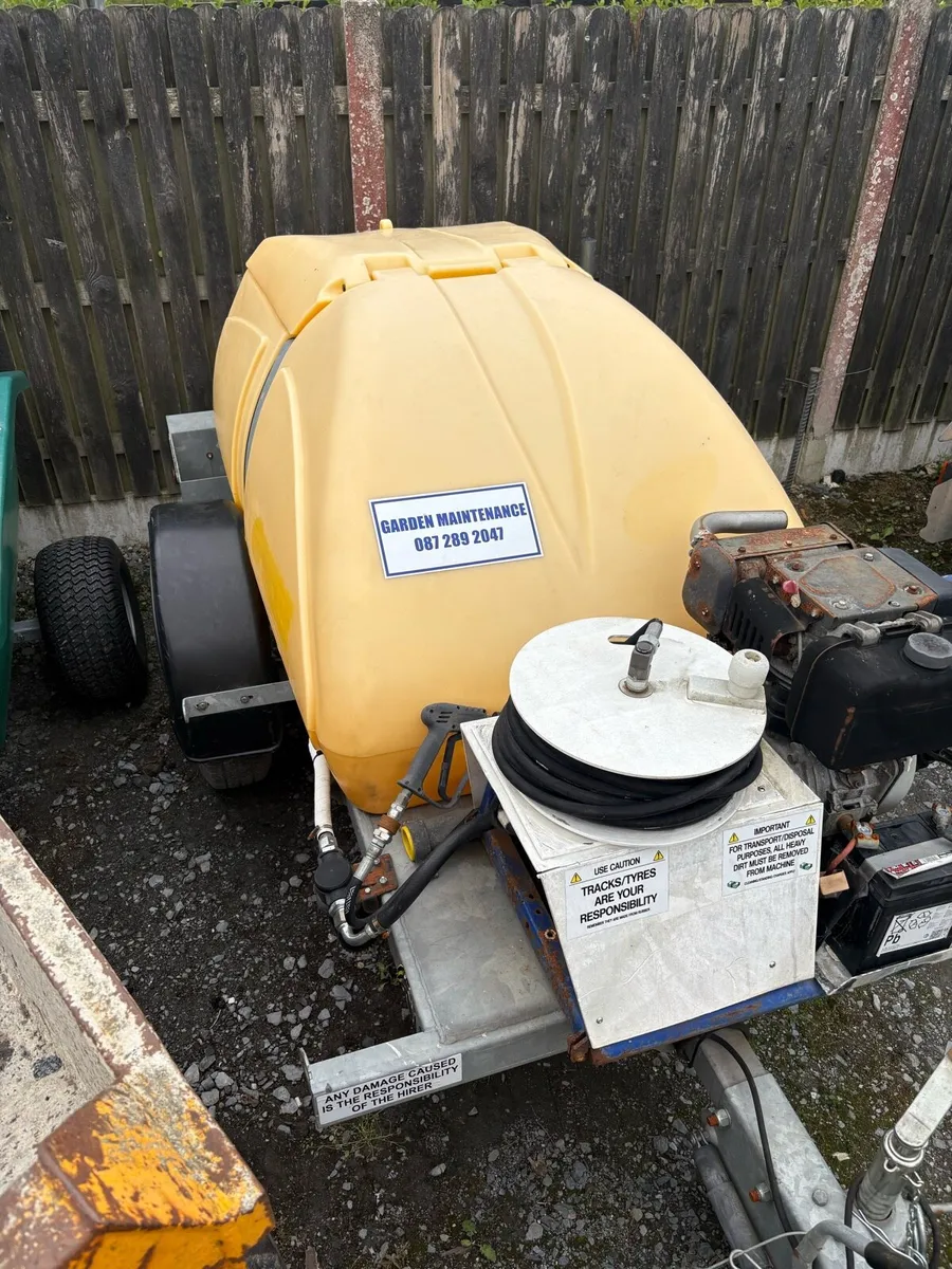 Tow behind diesel power washer - Image 4