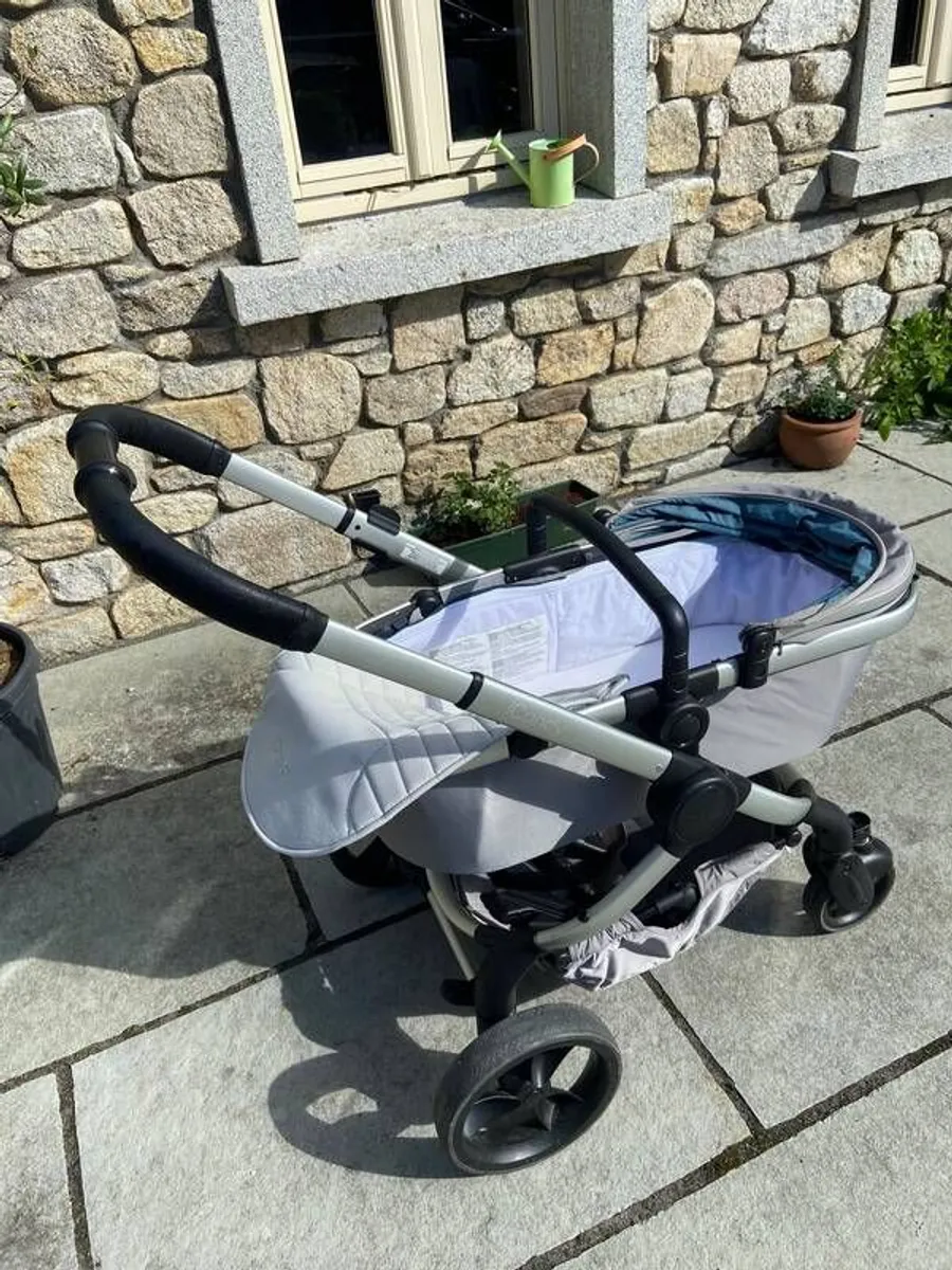 iCandy Peach 5 Pram Pushchair Satin & Dove Grey - Image 2
