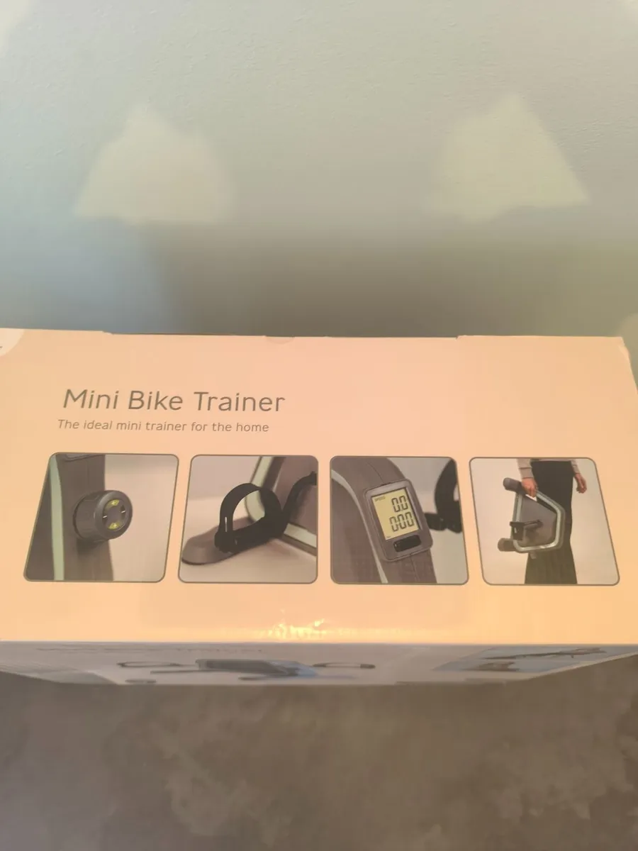 Compact Mini Exercise Bike for Home & Office Use: - Image 2