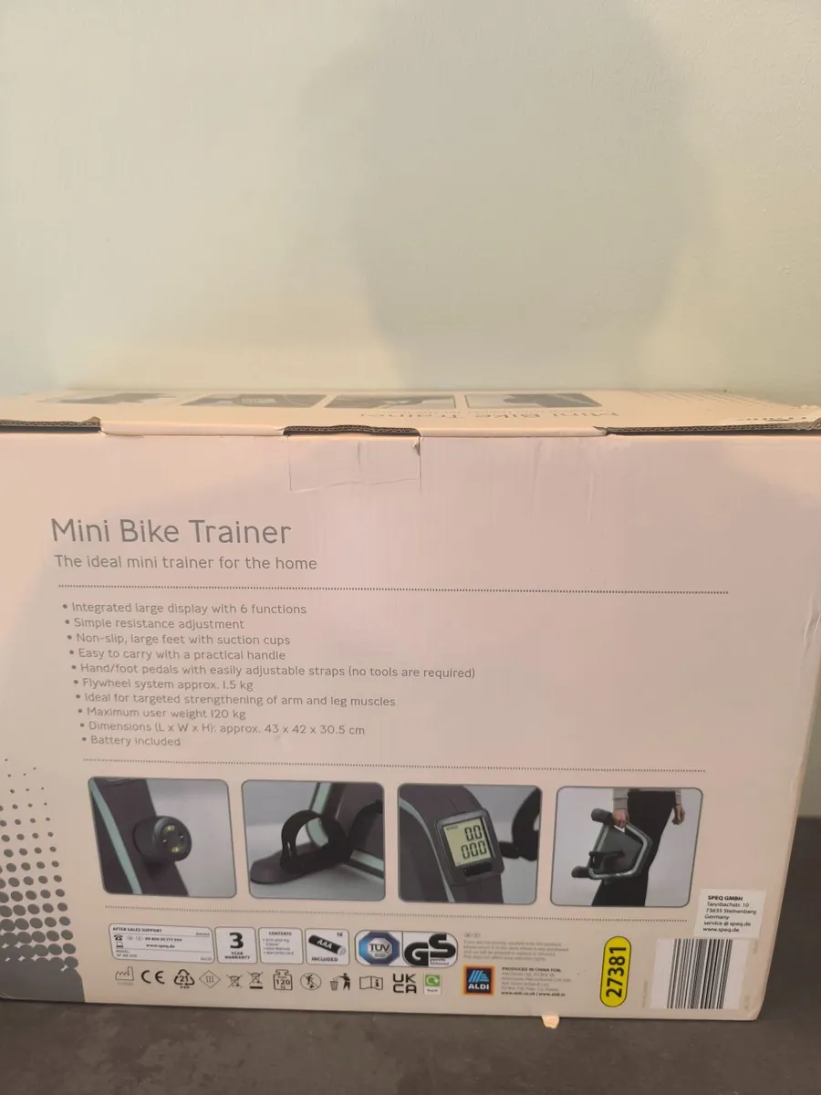 Compact Mini Exercise Bike for Home & Office Use: - Image 3