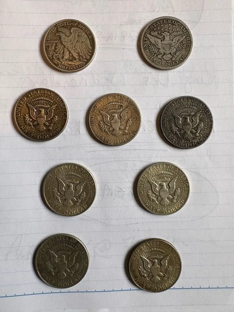 Half dollars - Image 2