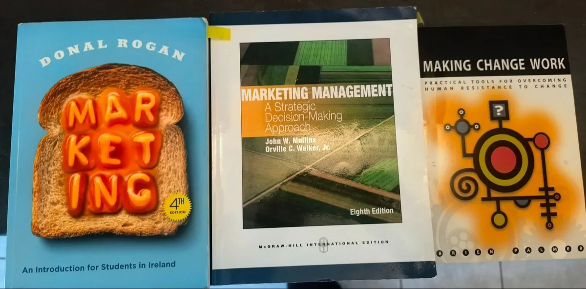 College Marketing Books - Image 1