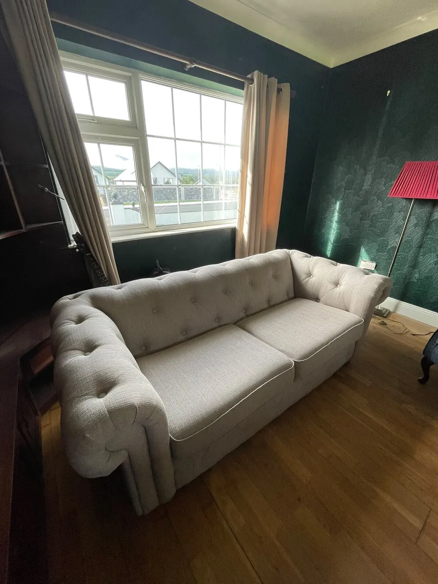 Pair of Chesterfield Sofas - Image 4