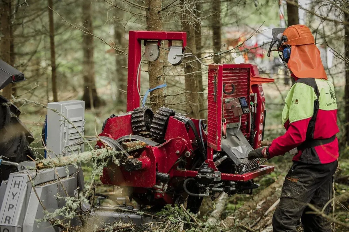Tractor Mounted Thinning Processor - Image 1
