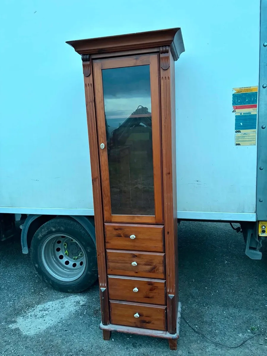 tall narrow display cabinet - Image 1