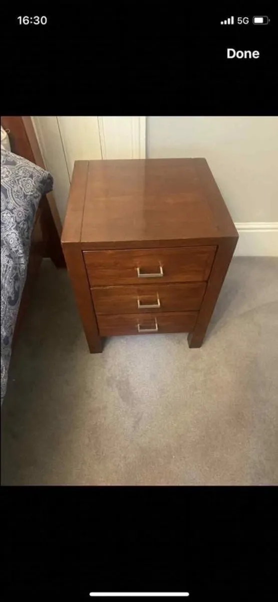 single bedside locker