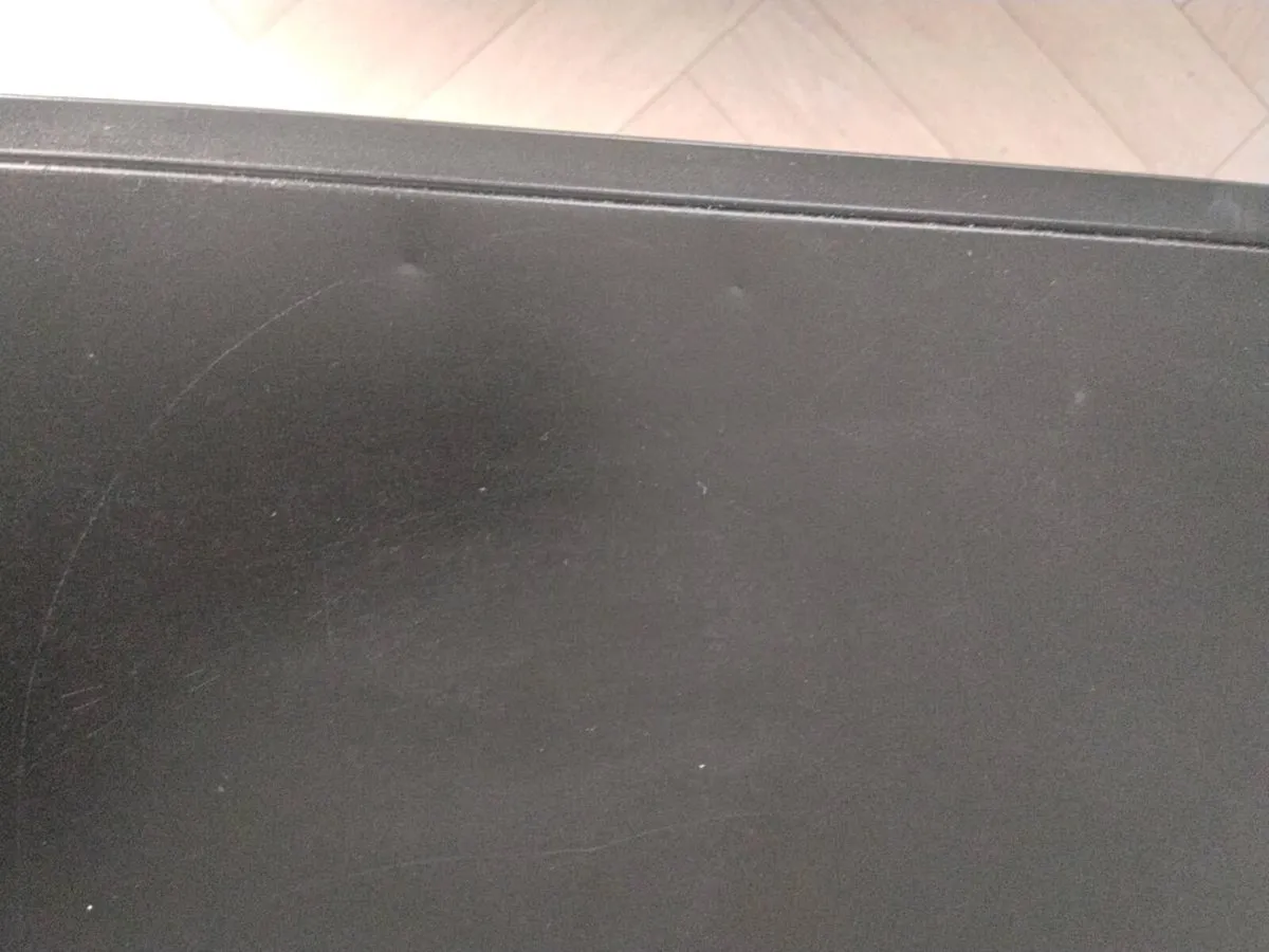Black metal coffee table - Image 3