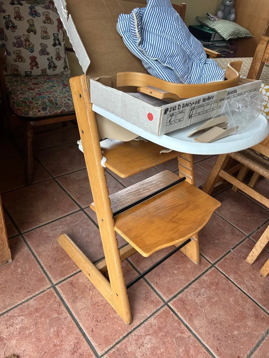 Stokke Tripp Trapp Chair and Accessories - Image 3
