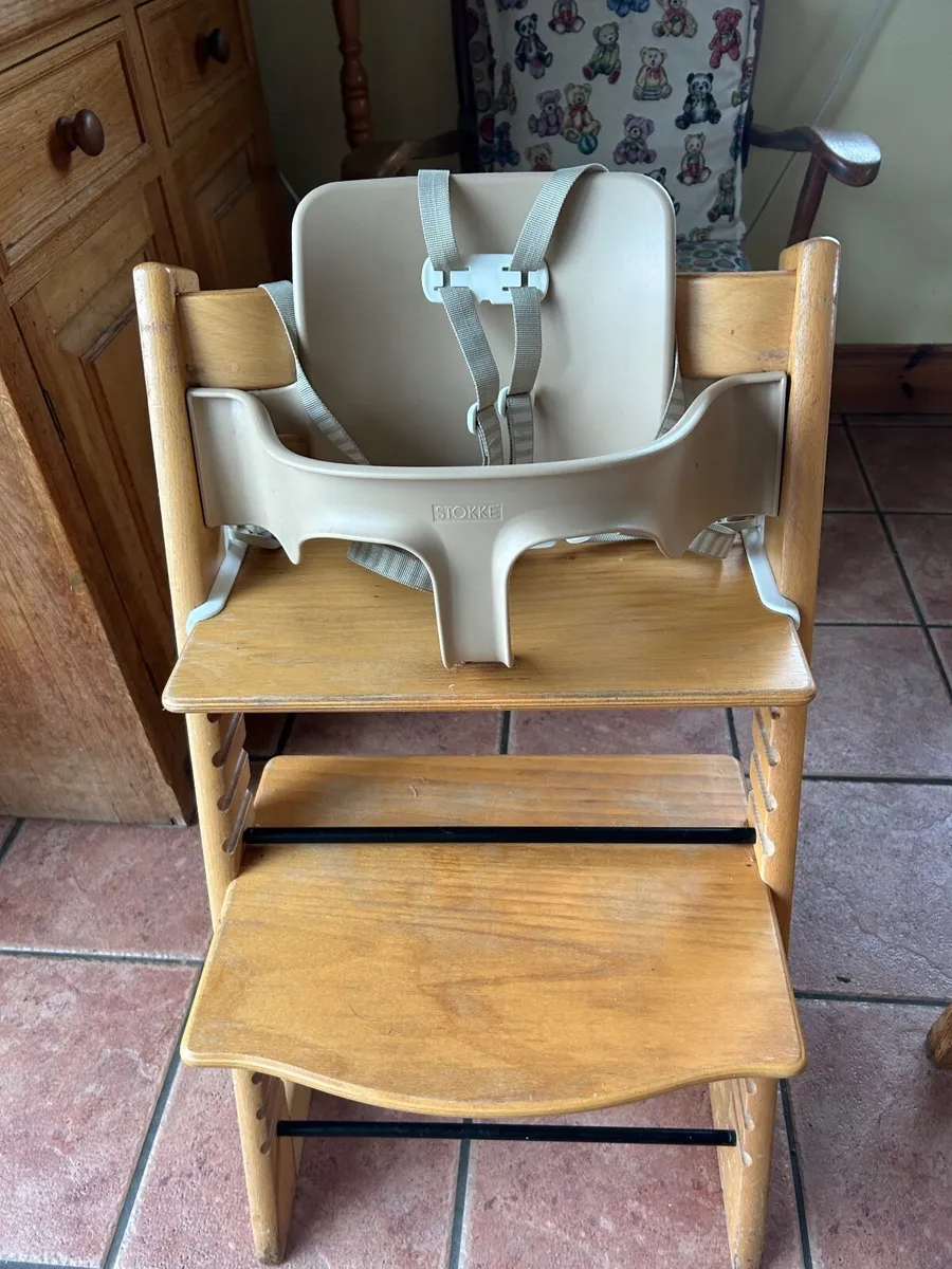 Stokke Tripp Trapp Chair and Accessories - Image 4