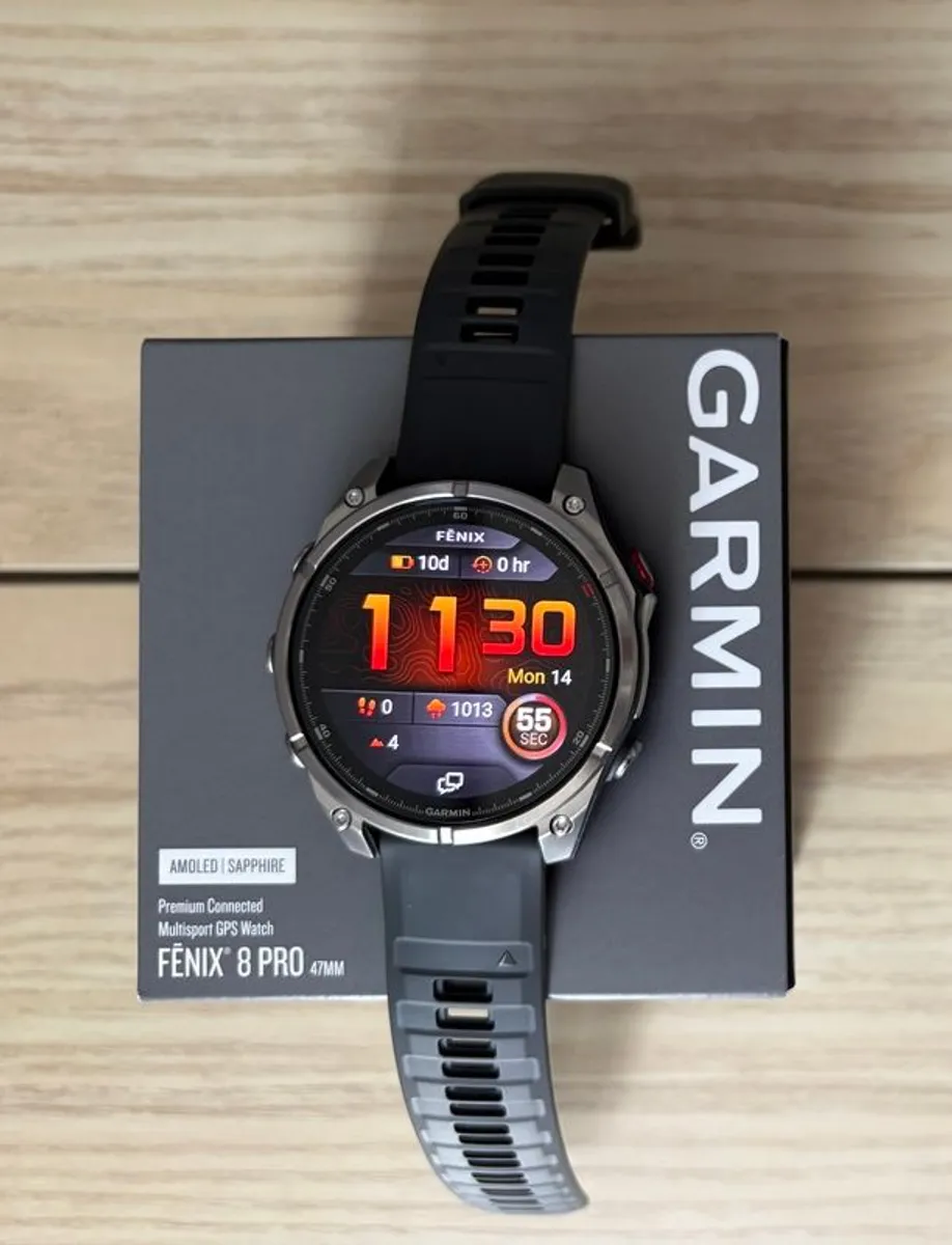 Garmin Fenix 8 Pro 47mm Titanium Sapphire - Image 2