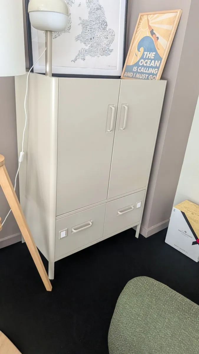 IKEA IDASEN Cabinet with doors and drawers beige 8 - Image 3