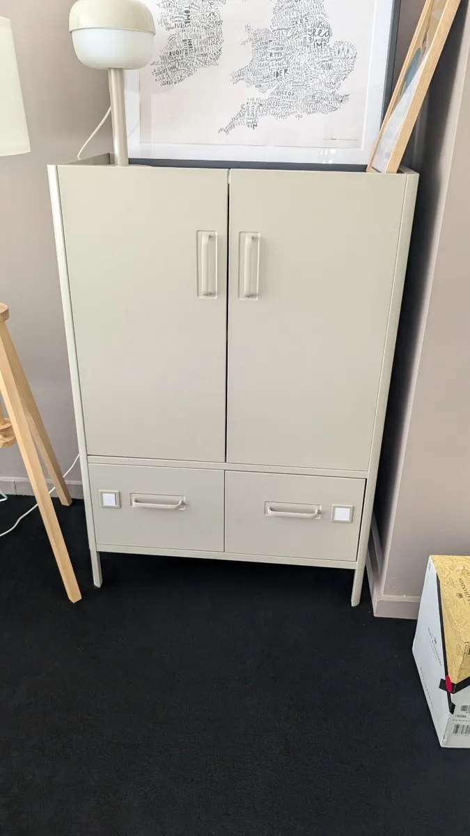 IKEA IDASEN Cabinet with doors and drawers beige 8 - Image 4